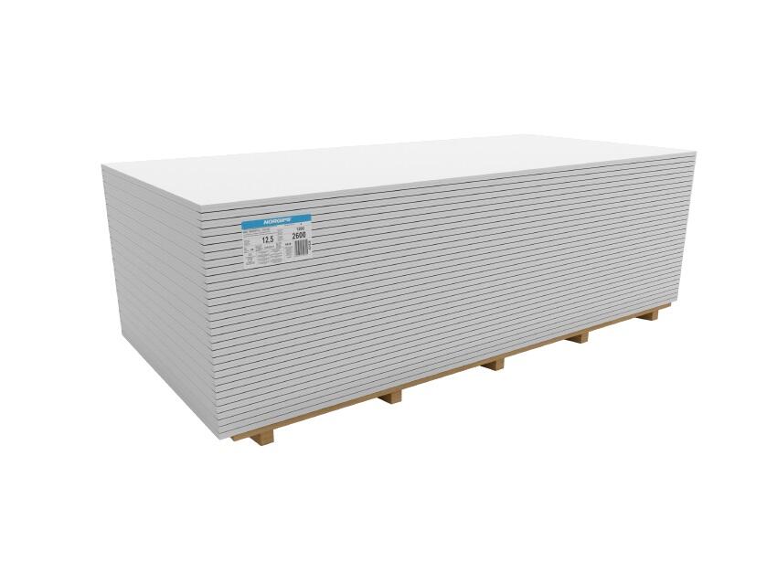 Płyta gipsowo-kartonowa standardowa Norgips 1200x2600x12,5 mm GKB typ A - 2