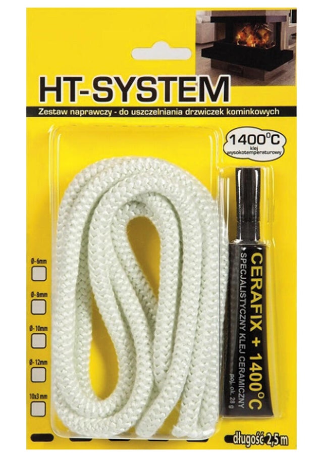 Zestaw naprawczy Thermo Kit (sznur uszczelniający 6 mm + klej)