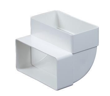 Kolano pionowe płaskie 75x150 90st KP75-25