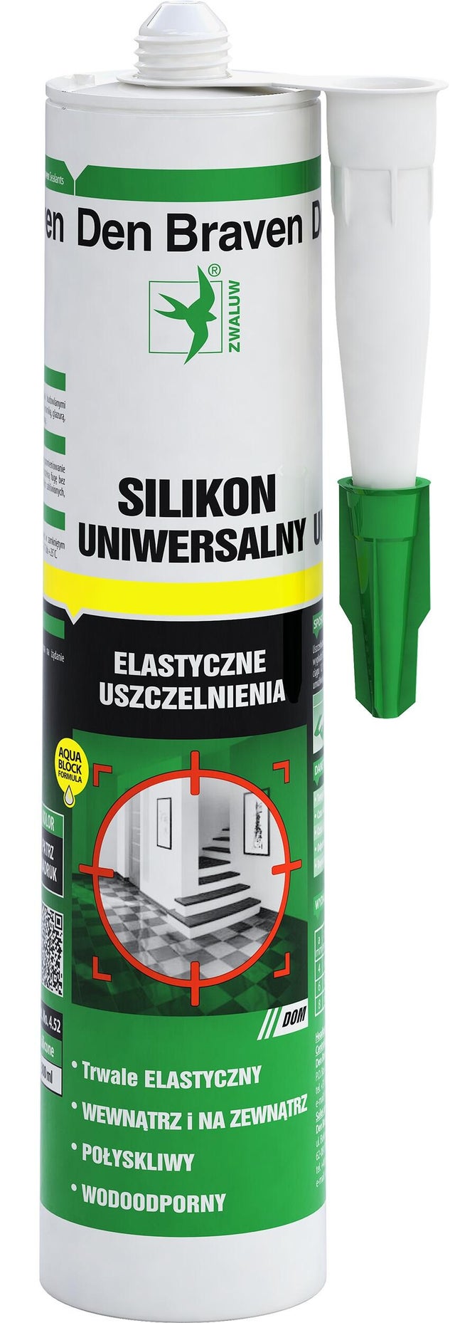 Silikon Den Braven biały 280ml