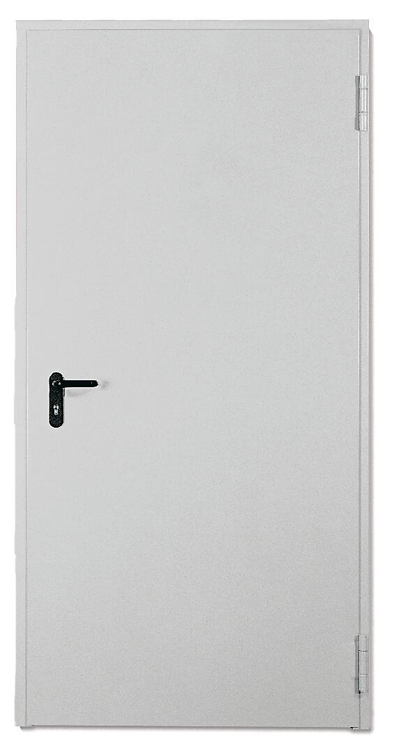 Drzwi przeciwpożarowe EI30 80 uniwersalne RAL 9002