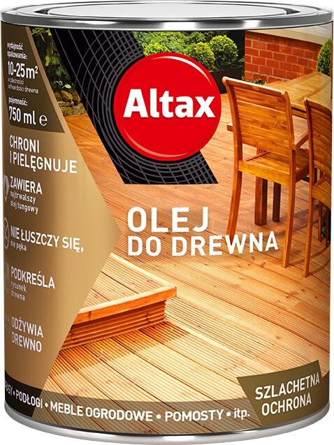 Olej do drewna Altax teak 0,75l