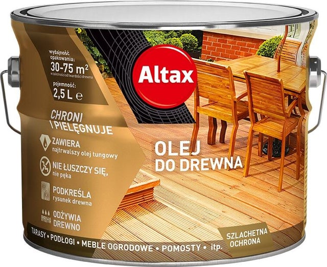 Olej do drewna Altax palisander angielski 2,5l