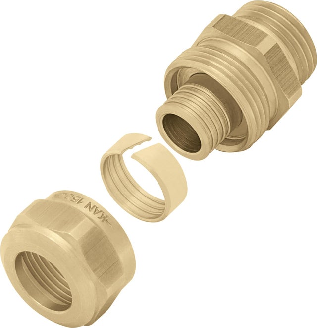 Kan Push Złączka skręcana 18x2 mm GW1/2