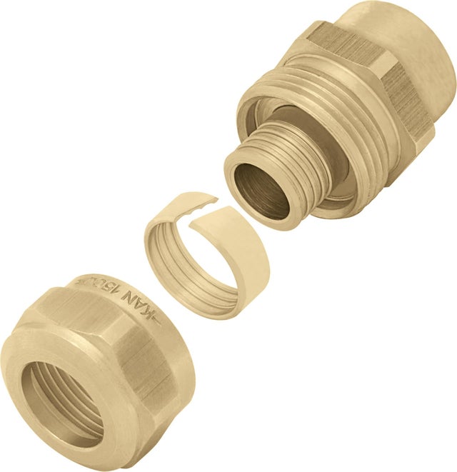 Kan Push Złączka skręcana 18x2 mm GW1/2