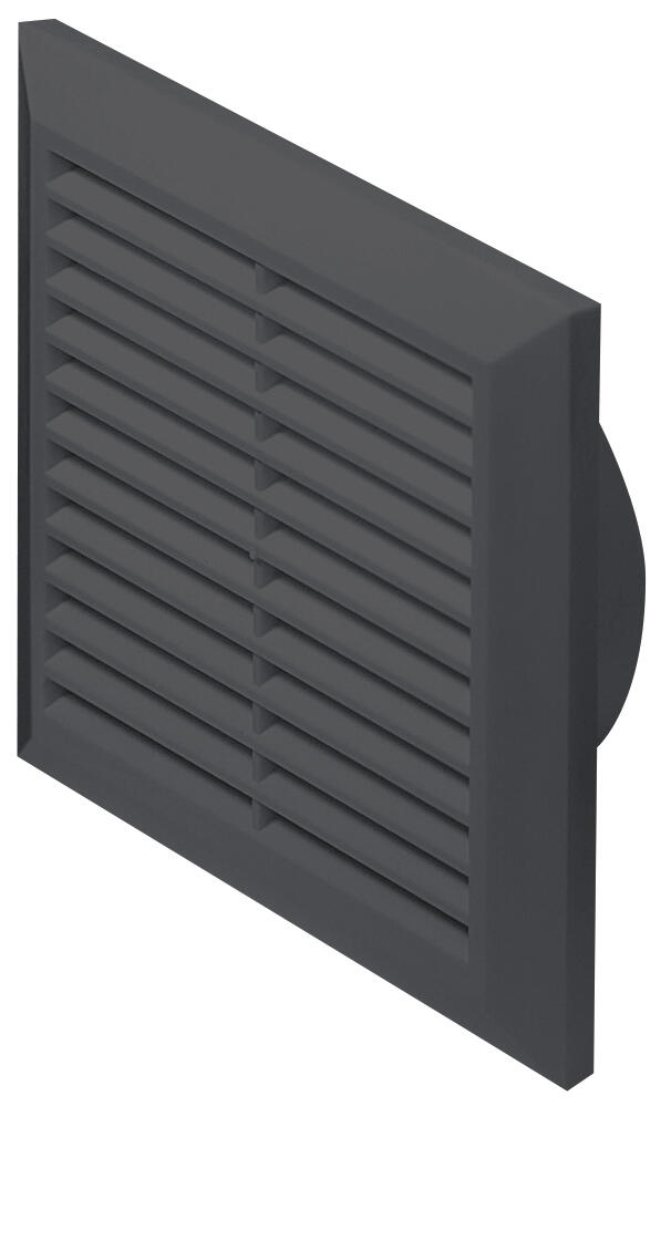 Kratka wentylacyjna Classic fi 100 T61GR grafitowa