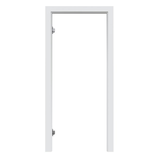 Ościeżnica regulowana Porta System Elegance 120-140 80 lewa biała lakierowana komplet