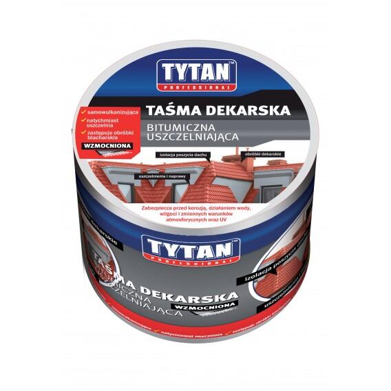 Taśma uszczelniająca dekarska Tytan 0.1x10 m, aluminium