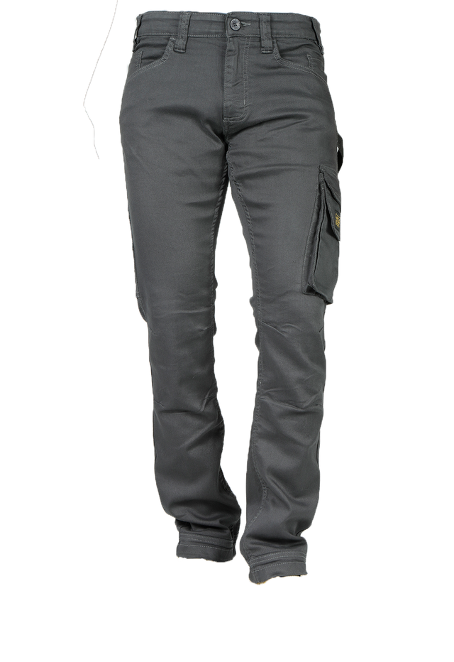 Spodnie jeansowe MULTI POCKETS Rica Levy, rozm. L (44)