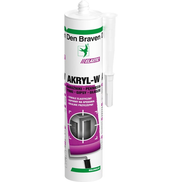 Akryl-W Den Braven czarny 280ml