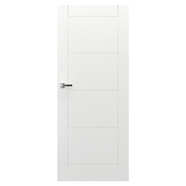 Skrzydło pełne Vector W bezprzylgowe 70 prawe biały