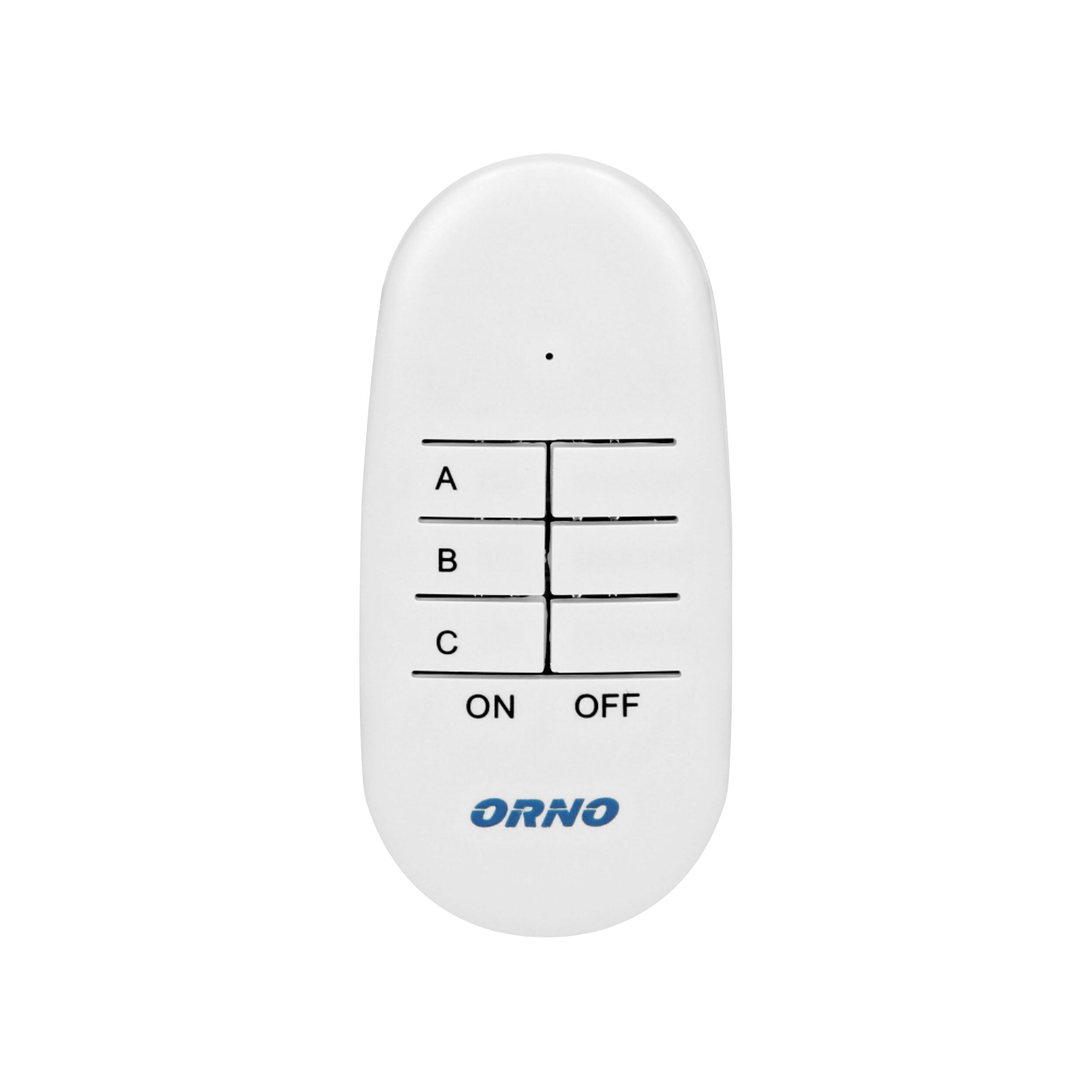 Bezprzewodowe gniazdo mini sterowane pilotem 1+1 - 2
