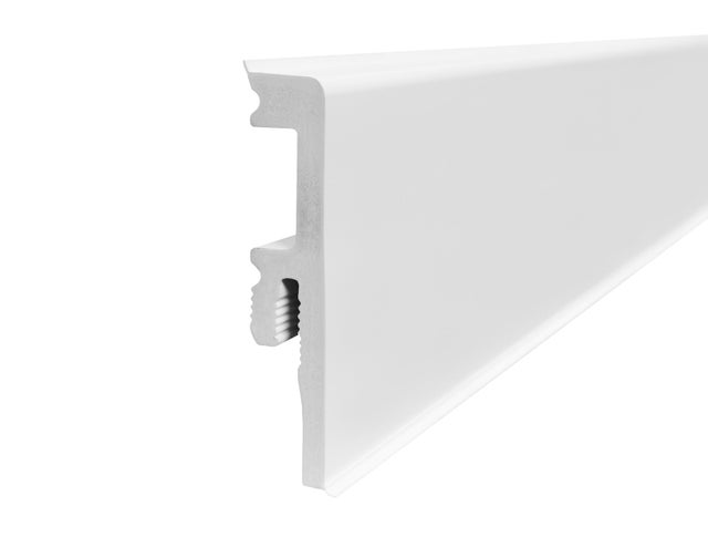 Listwa przypodłogowa VENEZIA LS 2500x75x20mm biała