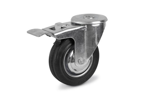 Zestaw jezdny skrętny 125 mm/100 kg