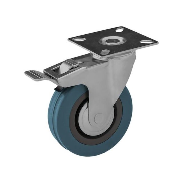 Zestaw jezdny skrętny 50 mm/40 kg z hamulcem