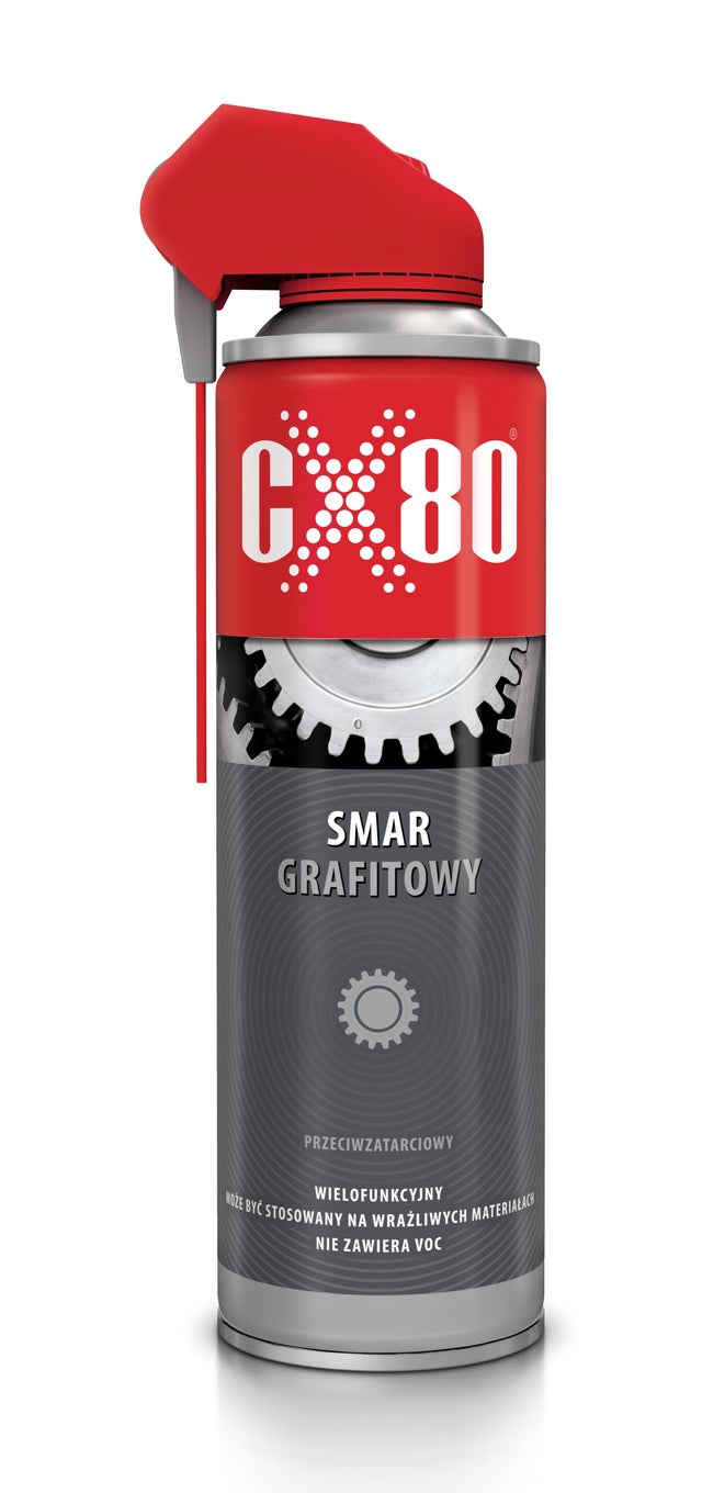 Smar grafitowy CX-80 DUO SPRAY, 500 ml