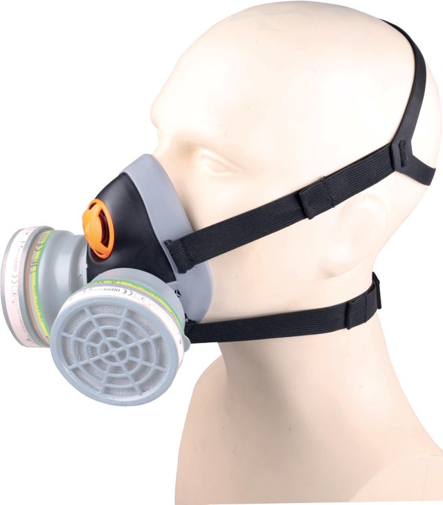 Półmaska z dwoma filtrami Spray KIT M6400