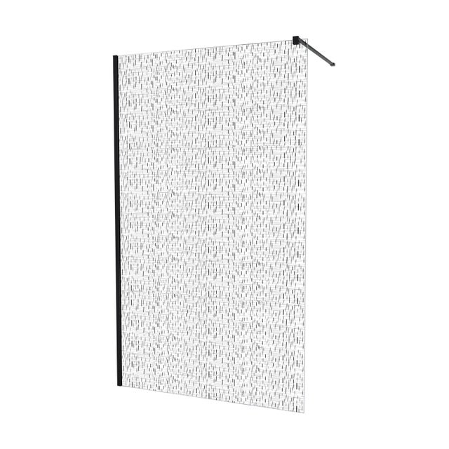 Kabina walk-in Kabri Ismea Blacklines 90x200 cm BR-0271