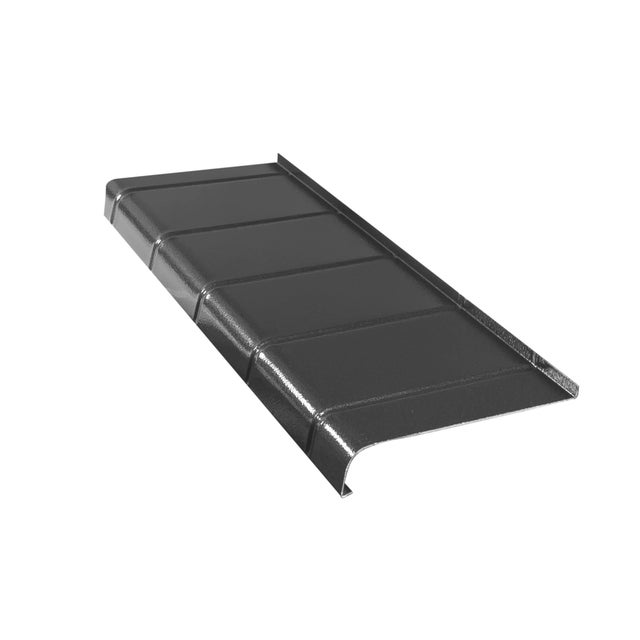 Parapet zewnętrzny lakierowany tłoczony antracyt 20 cm