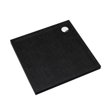 Brodzik do kabiny prysznicowej Schedpol Lila Negro 80x80 cm BRC2330CST
