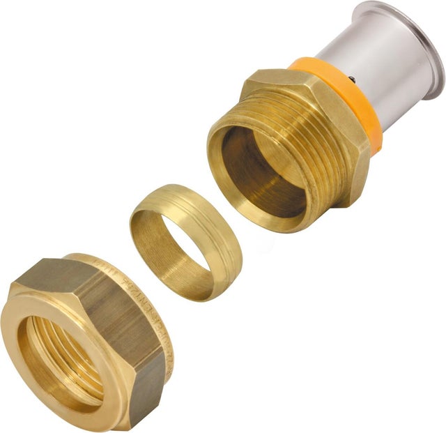 Kan Press Złączka mosiężna Compression 16x15 mm