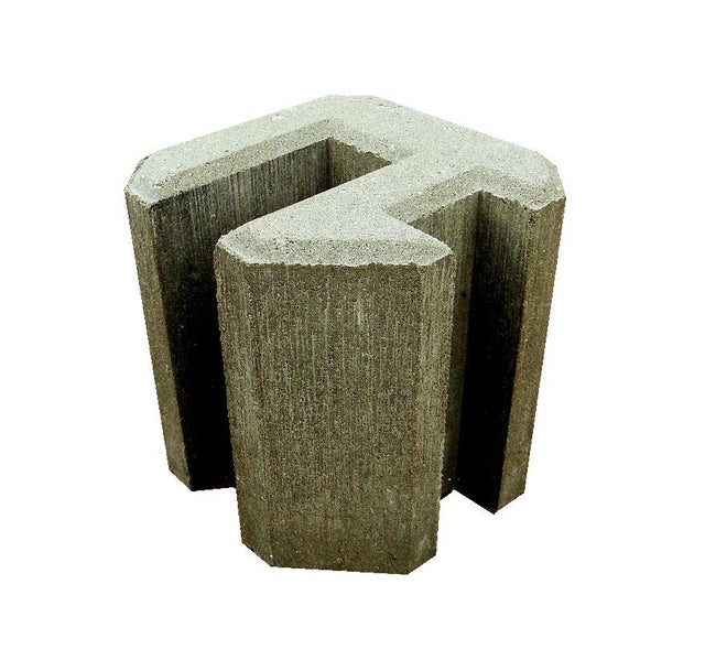 Łącznik podmurówka narożny S09 25x22x21 cm