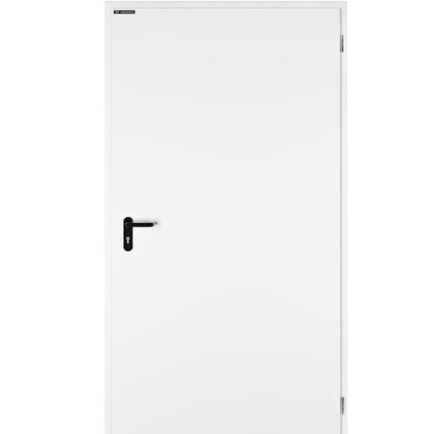Drzwi zewnętrzne techniczne Technical 40, 80 cm, prawe, RAL 9016
