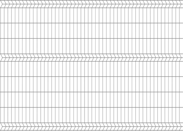 Panel ogrodzeniowy 3D ocynk, 172x250 cm, oczko 50x200 mm, drut 4 mm