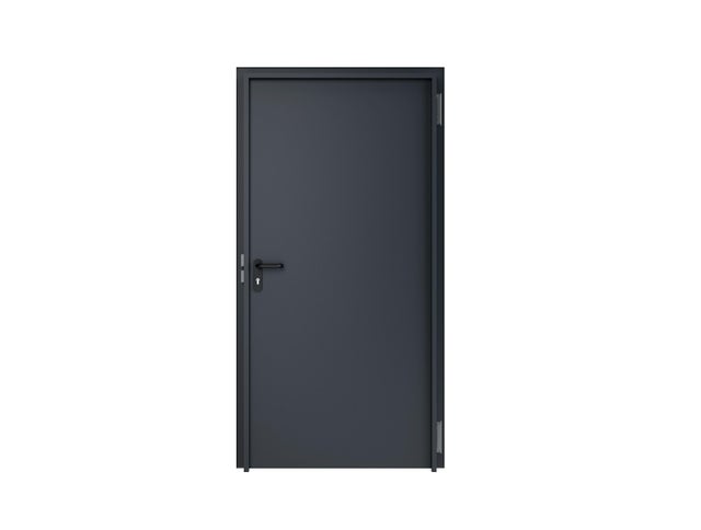 Drzwi techniczne Technical 60, 1110x2050,RAL 7016, praca
