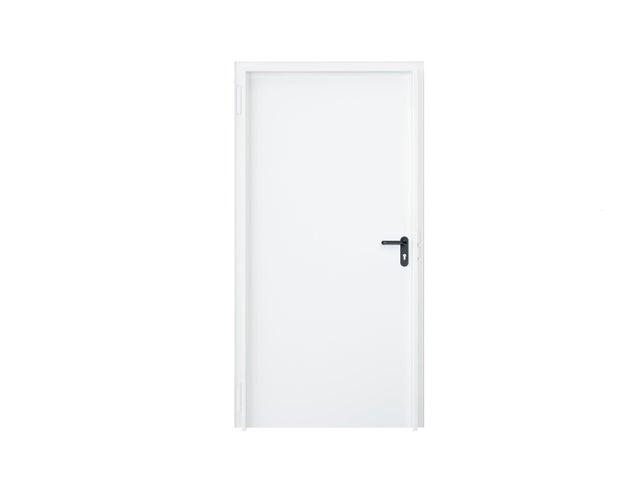 Drzwi techniczne Technical 60, 910x2050,RAL 9016, lewe