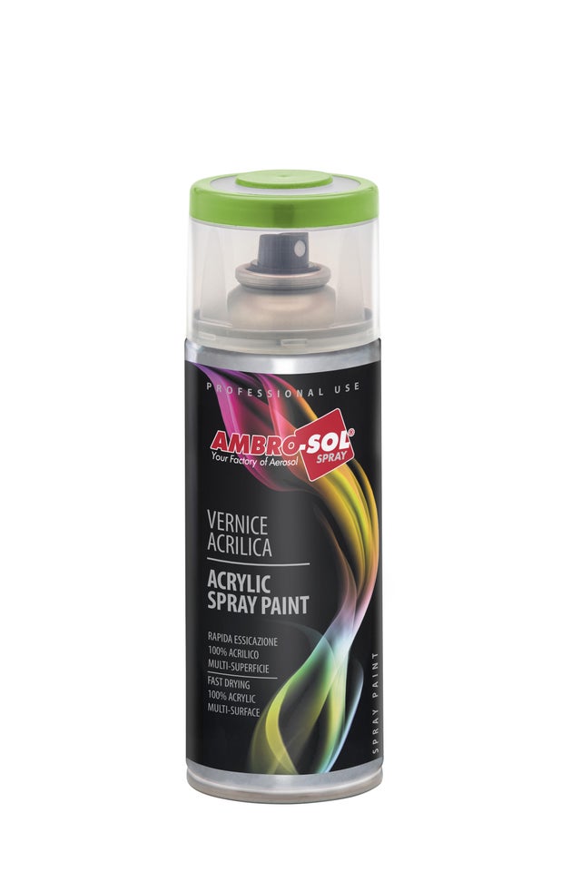 Spray Lakier akrylowy Ambro-Sol zielony żółty RAL6018 400ml