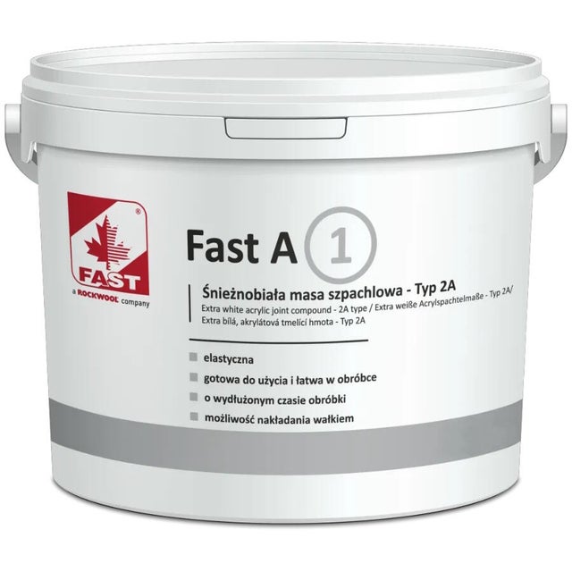 Gładź szpachlowa Fast śnieznobiała 5kg 