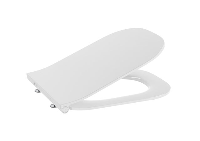 Deska WC Roca Gap Square Slim biała