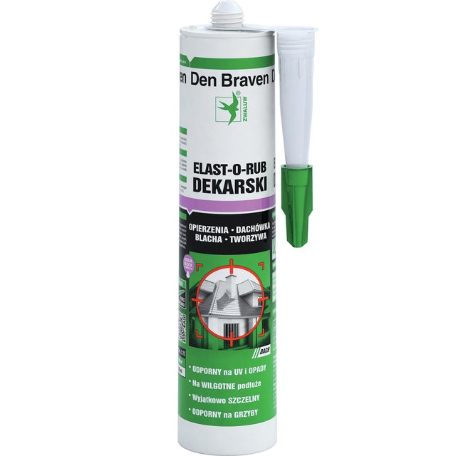 Uszczelniacz dekarski Braven Elast O-Rub ceglasty 280ml