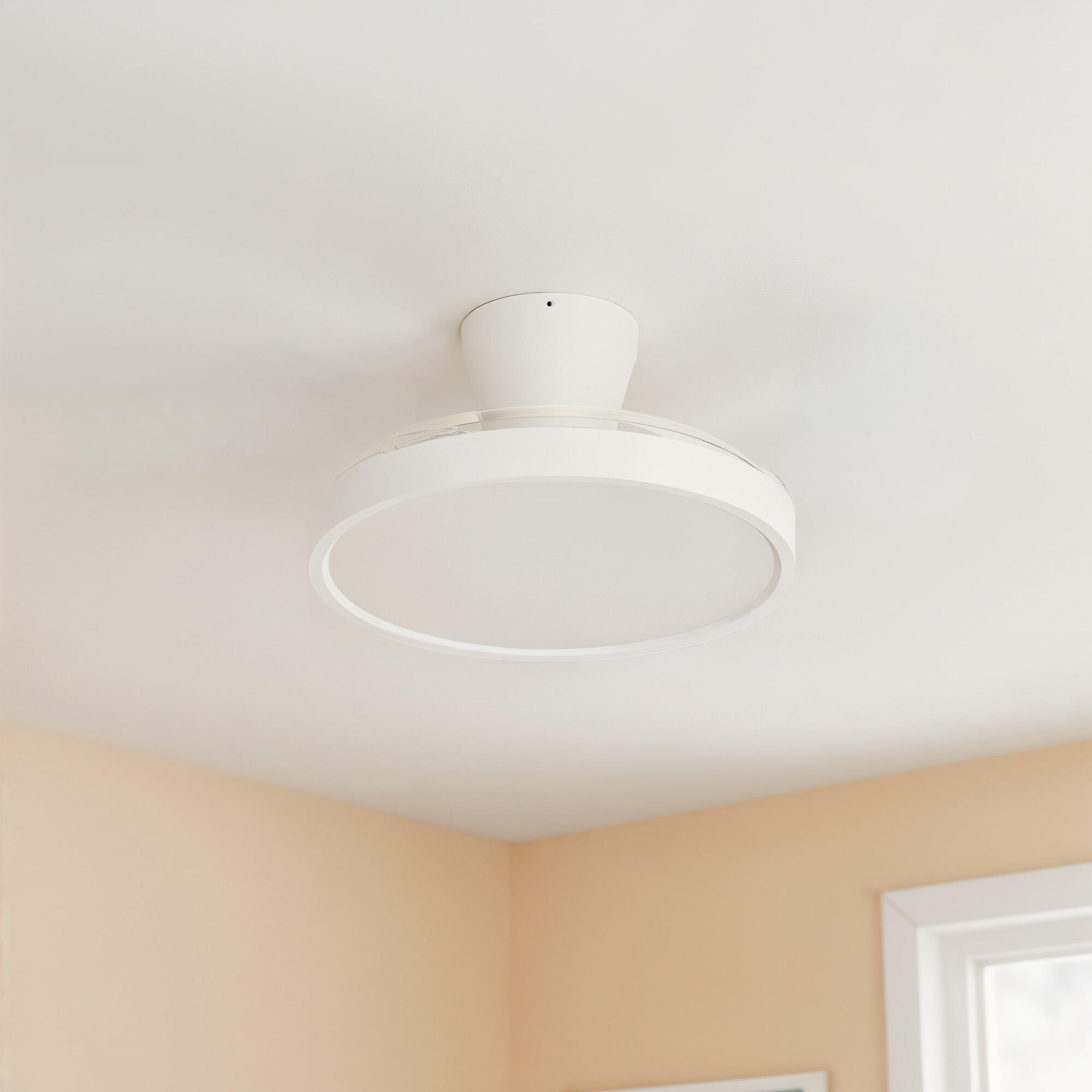 Ventilador de techo con luz silencioso DC 30W con mando ø91 cm Mera ARTE CONFORT blanco luz CCT 3 aspas| 6 velocidades| modo verano/invierno| temporizador| brisa| recomendado para <13m² - 5
