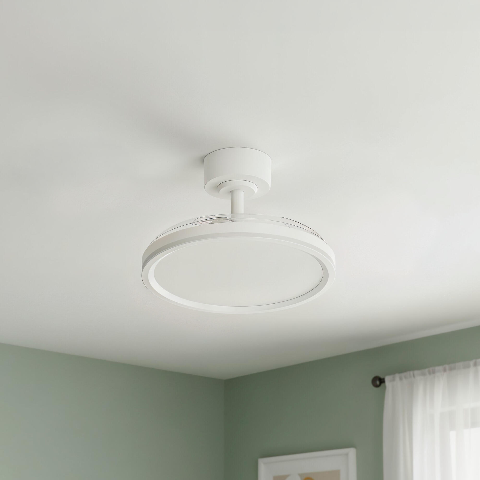 Ventilador de techo con luz silencioso DC 30W con mando ø91 cm Acan S ARTE CONFORT blanco luz CCT 3 aspas| 6 velocidades| modo verano/invierno| temporizador| brisa| recomendado para <13m² - 4