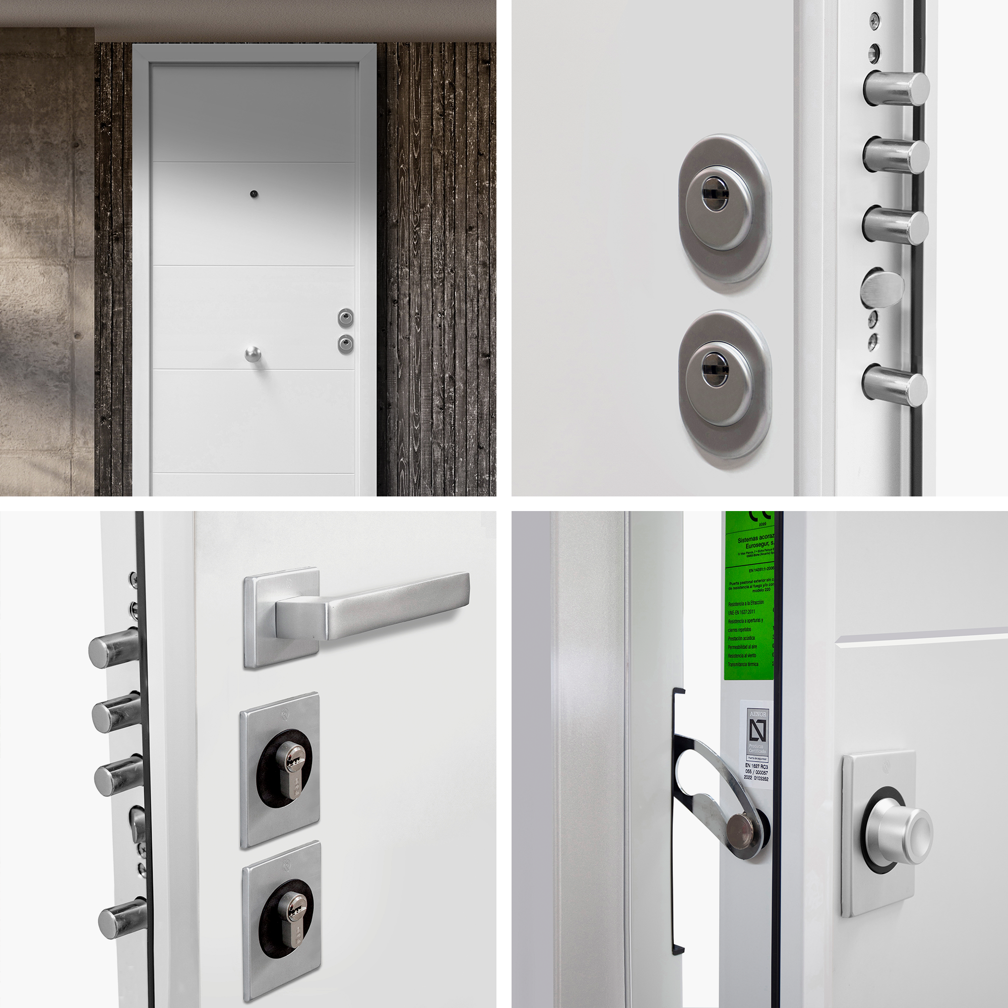 puertas de maxima seguridad, acorzadas cerfificadas