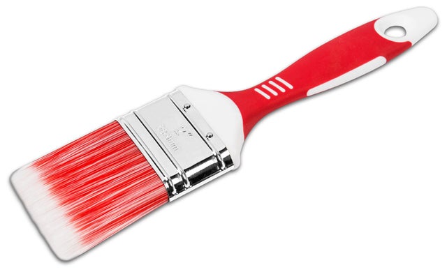 Pędzel płaski 2-K Castor Red 2,5