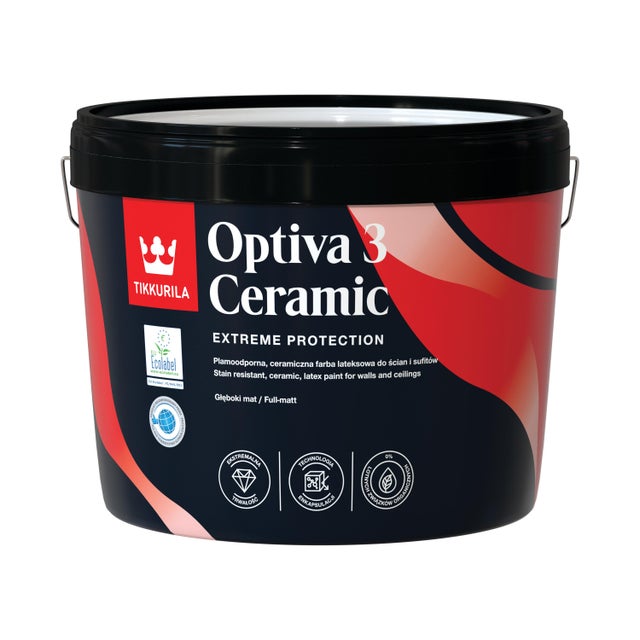 Farba Tikkurila Optiva Ceramic Super Matt 9 baza C l