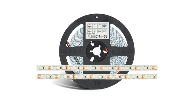 Taśma 600 LED 2835 SMD 12V Neutralny RA80