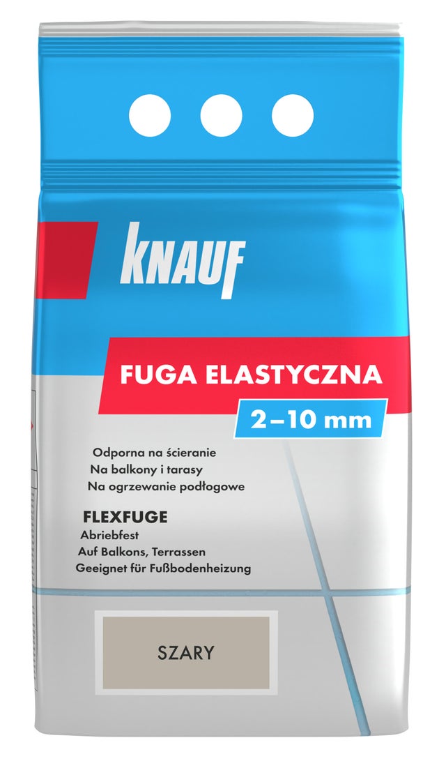 Fuga elastyczna Knauf szary 4 kg
