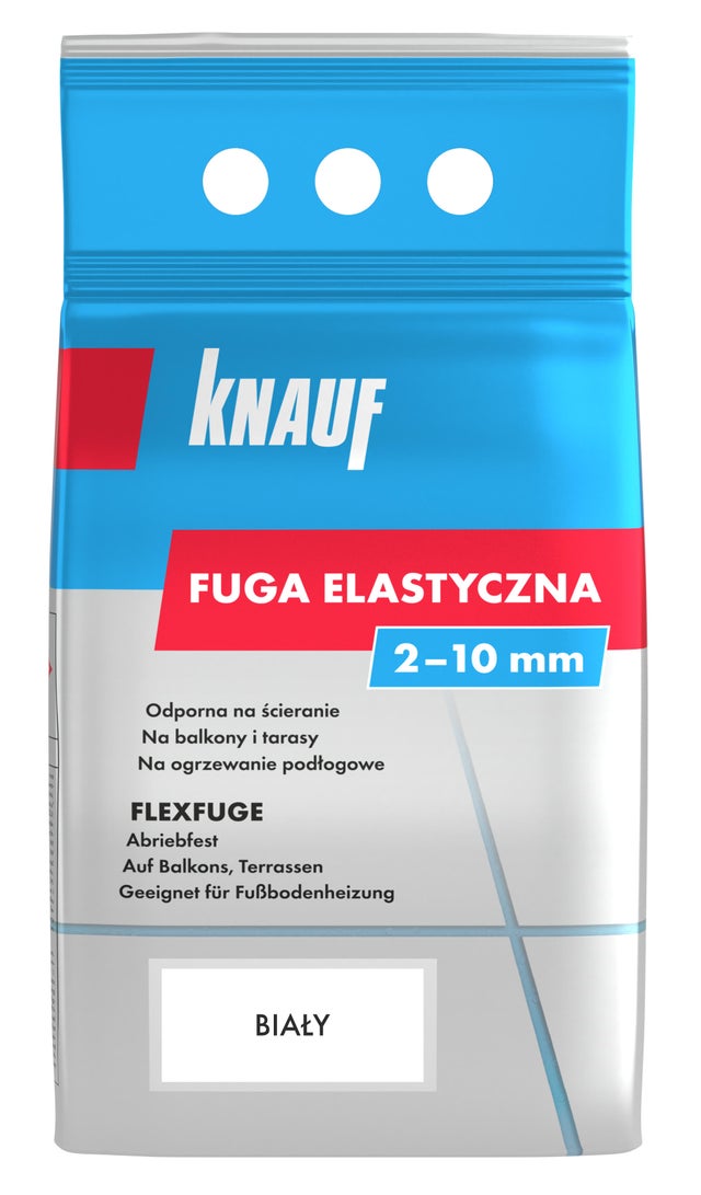 Fuga elastyczna Knauf bialy 4 kg