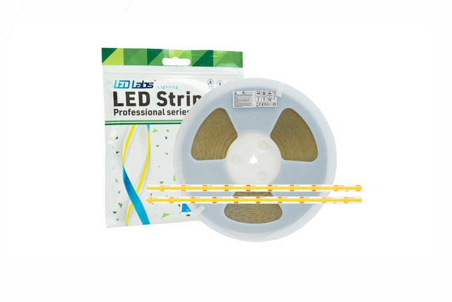 Taśma LED 12V COB 8W 680lm/m ciepło biała IP20 1m 
