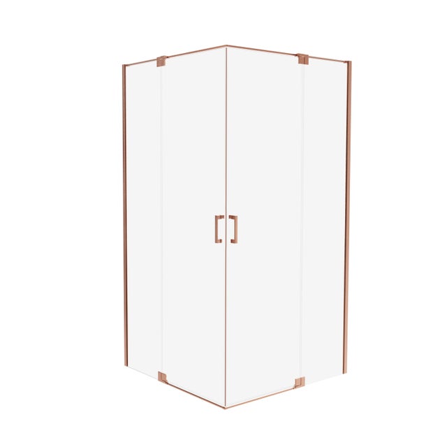 Kabina prysznicowa Kabri Balance 90 x 90 cm miedziana