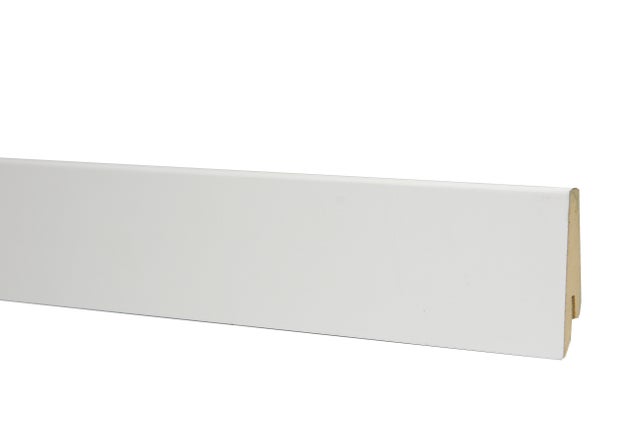 Listwa przypodłogowa MDF LK58C 2400x58x18mm biała