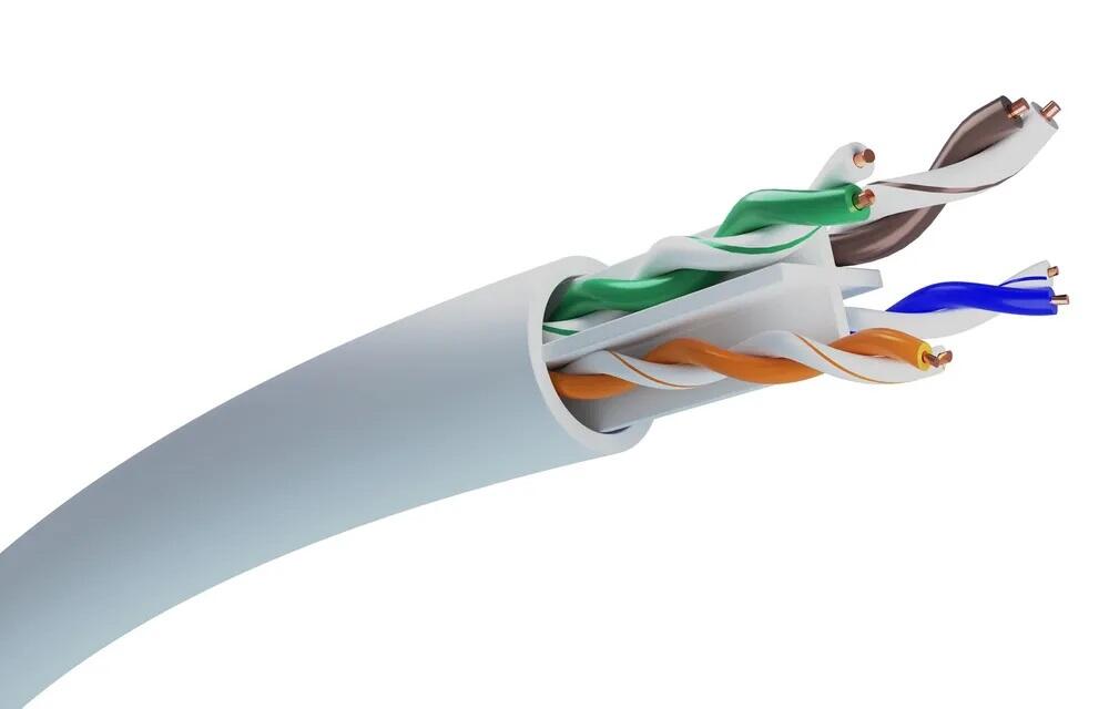 Kabel U/UTP kat 6 nieekranowany 1m - 2