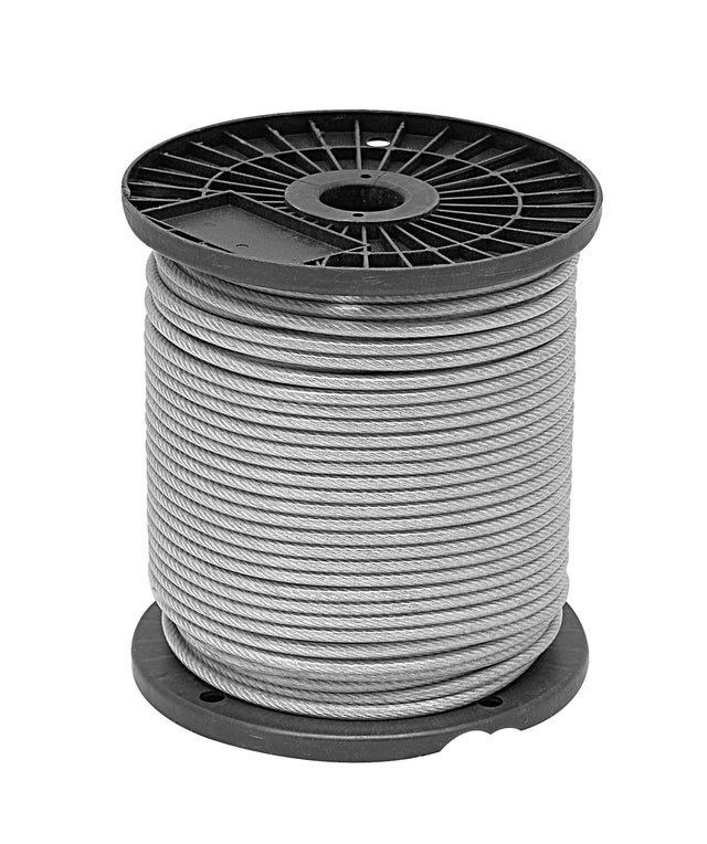 Lina stalowa PVC fi 6 mm mb