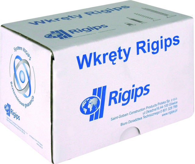Wkręty do profili metalowych TN 3.5x25 mm 1000 szt Rigips