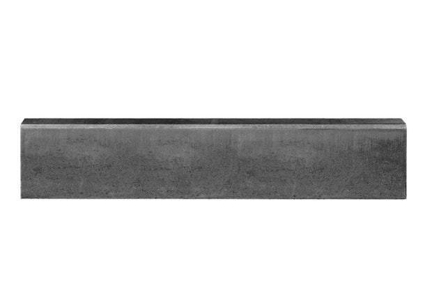Obrzeże chodnikowe, grafitowe 100x20x6 cm, Leier