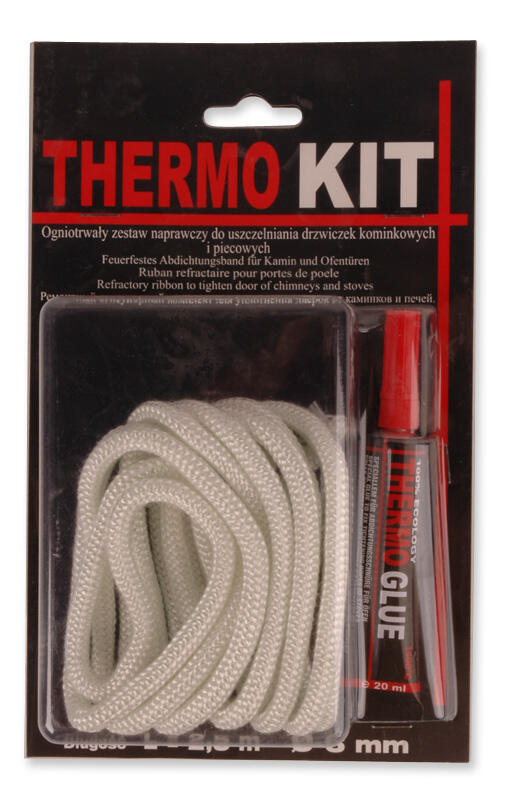 Zestaw naprawczy Thermo Kit (sznur uszczelniający 8 mm + klej)